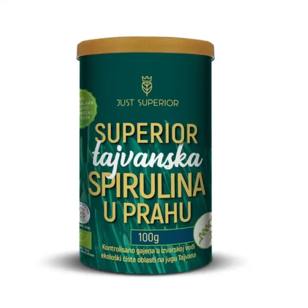 Organska spirulina u prahu sa Tajvana u pakovanju od 100g