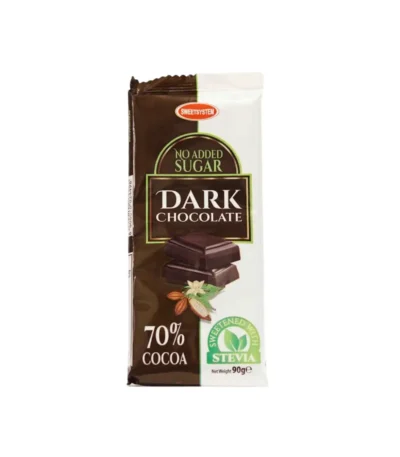 Čokolada crna stevia 25g ili 90g Sweetsystem