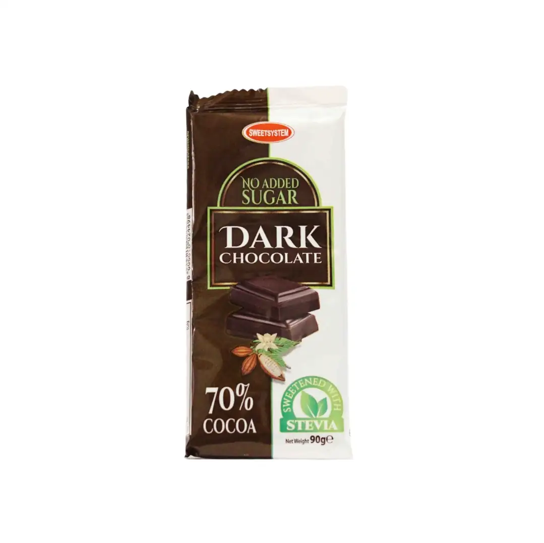Čokolada crna stevia 25g ili 90g Sweetsystem Čokolada crna stevia 25g ili 90g Sweetsystem