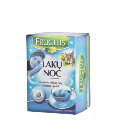 Čaj za Laku noć 25 kesica 37,5g Fructus