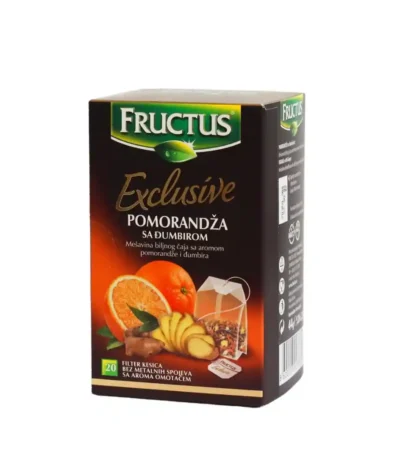Čaj pomorandža sa đumbirom 20 kesica Fructus