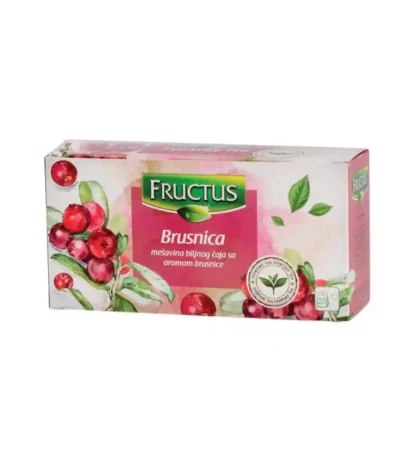 Čaj Brusnica 20 kesica 40 g Fructus
