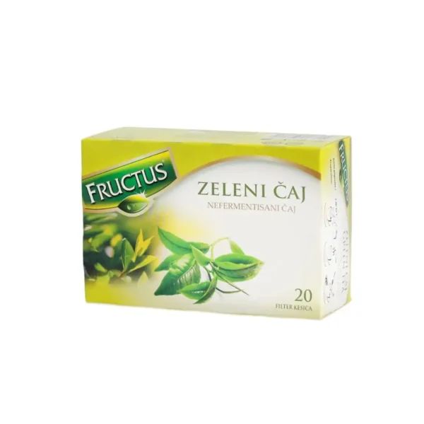Čaj Zeleni 20 kesica 30g Fructus