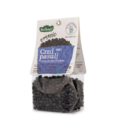 Crni pasulj Organic 200 g BioŠpajz