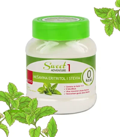 Eritritol i stevia mešavina 300g