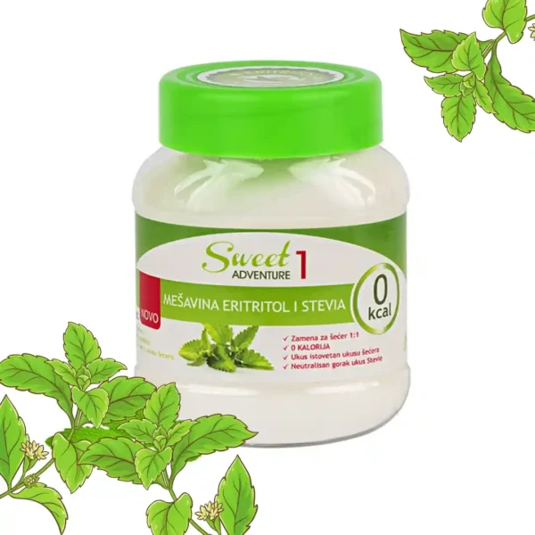 Eritritol i stevia mešavina 300g