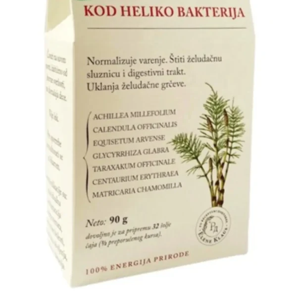 Čaj kod heliko bakterija ruski doktor 90g