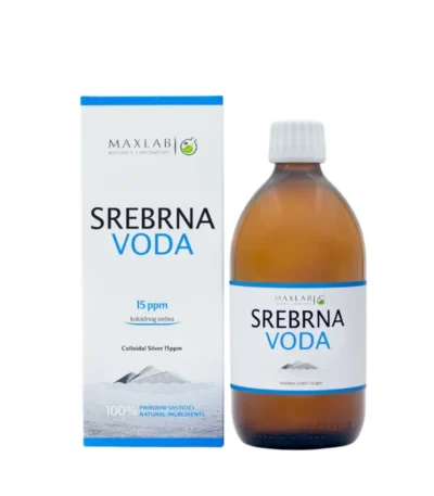Srebrna voda 15ppm 500ml