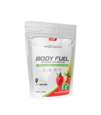 Dekstroza budy fuel jagoda 1000 g Maximalium