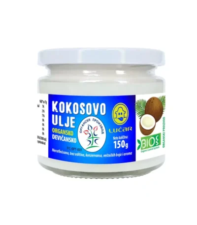 Kokosovo ulje organsko 150 g Lucar