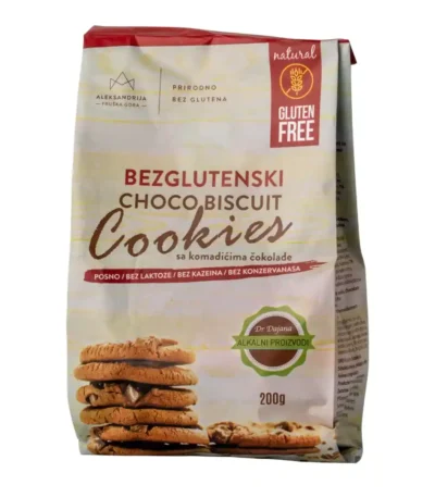 Cookies bez glutena sa čokoladom 200 g