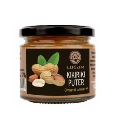 Kikiriki puter 170 g Lucar