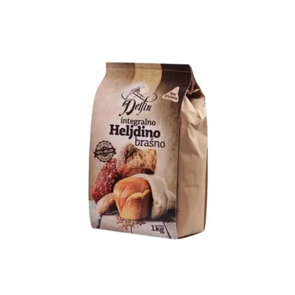 Heljdino integralno brasno 1 kg Delfin