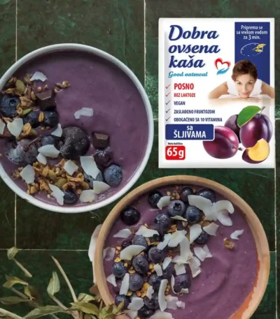 Ovsena kaša šljiva 65g
