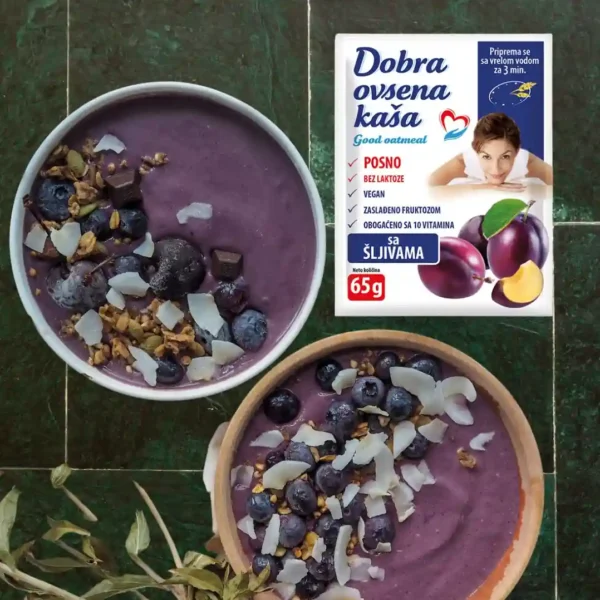 Ovsena kaša šljiva 65g