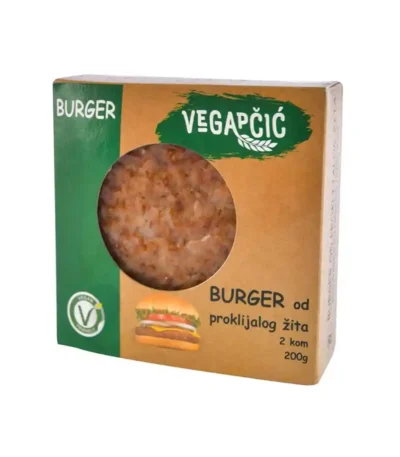 Burger vegapčić 200g