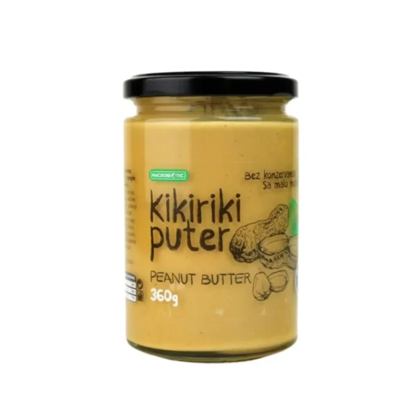 Kikiriki puter 360g – Macrobiotic