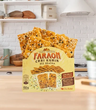 Faraon kreker slani crni kumin 100g