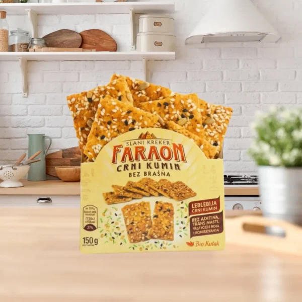 Faraon kreker slani crni kumin 100g
