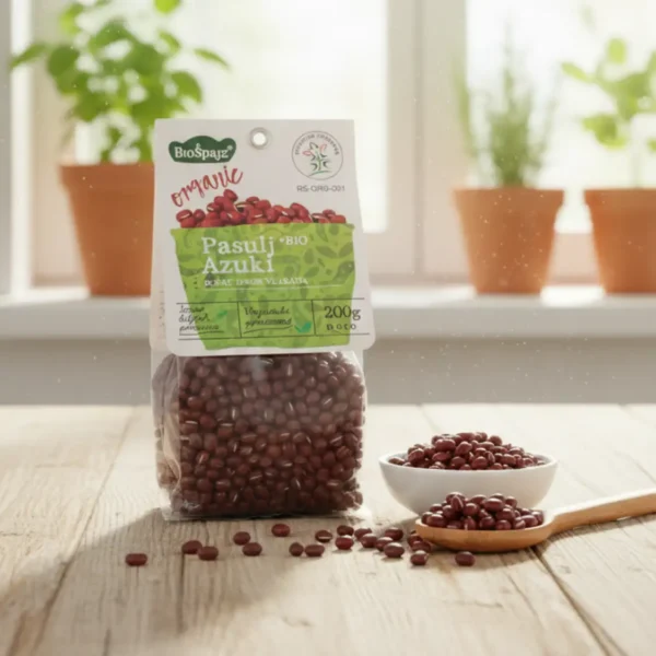 Azuki pasulj 200g Organski BioŠpajz