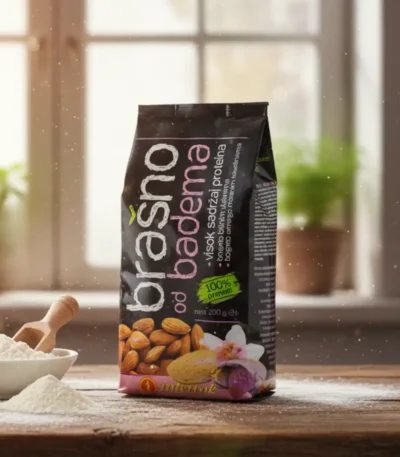 Bademovo brašno 200g Interpak