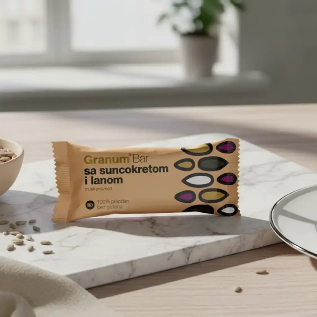 Bar sa suncokretom i lanom 30g Granum