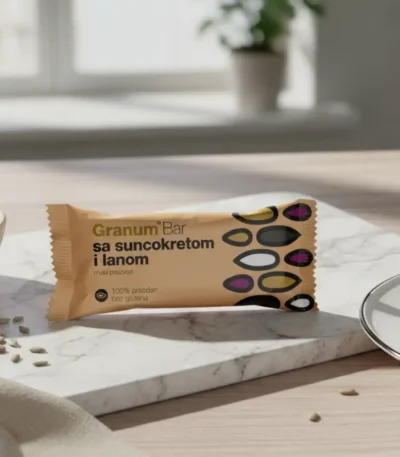 Bar sa suncokretom i lanom 30g Granum