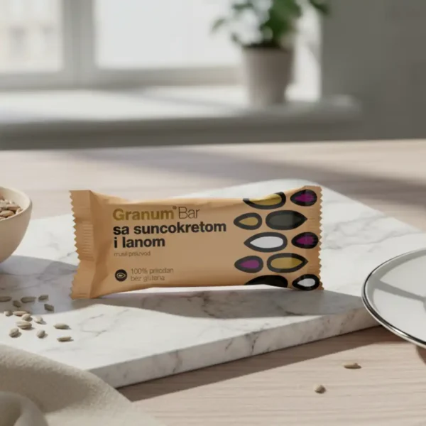 Bar sa suncokretom i lanom 30g Granum