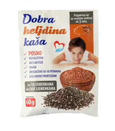 Dobra heljdina kaša sa čija semenkama 60 g