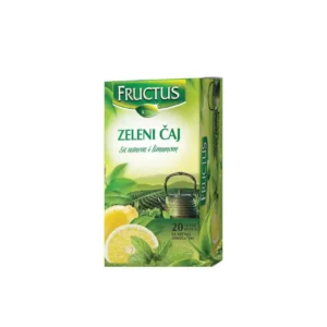 Zeleni čaj sa limunom 20 kesica 30 g Fructus