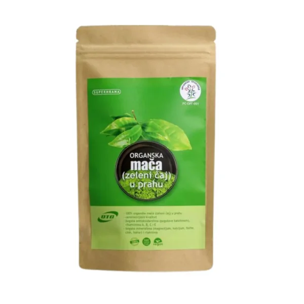 Mača (matcha) u prahu, organska 100g DTC