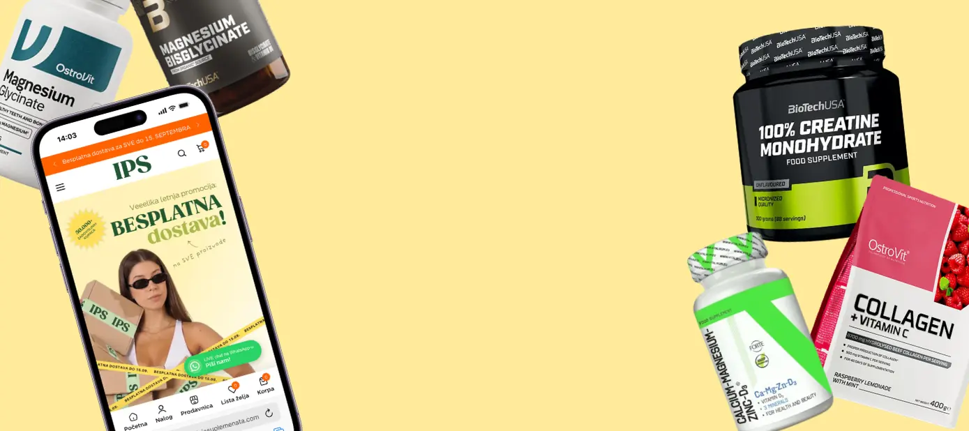 internet prodaja zdrave hrane suplementi bio svet shop online prodavnica banner