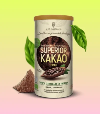 Organski Kakao Prah Criollo 150g - Just Superior