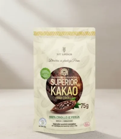 Organski Kakao Prah Criollo 75g - Just Superior