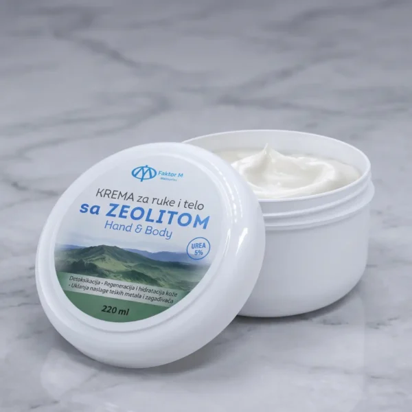Faktor M Krema za ruke i telo sa zeolitom 220ml