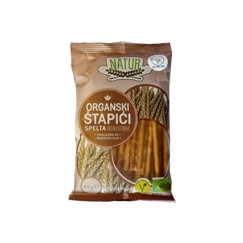 Natur štapići spelta organik 45 g