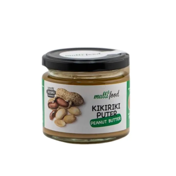 Kikiriki puter 170g multifood
