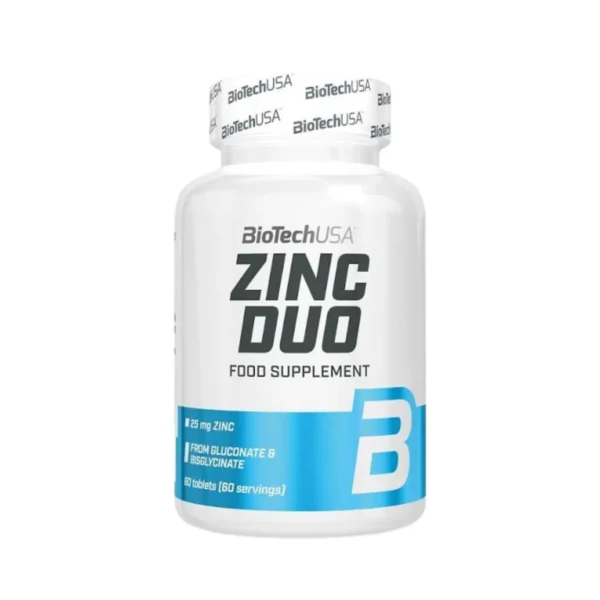 Zinc Duo 25mg cink – BioTechUSA