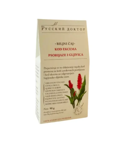 Čaj kod ekcema, psorijaze i gljivica Ruski doktor 90g