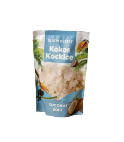Kokos kockice 100g – Rebirt