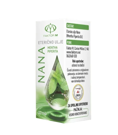 Eterično ulje Nane 10ml – Faktor M
