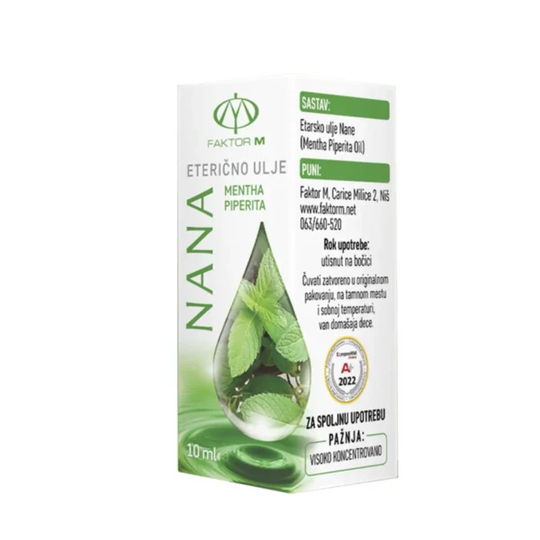 Eterično ulje Nane 10ml – Faktor M