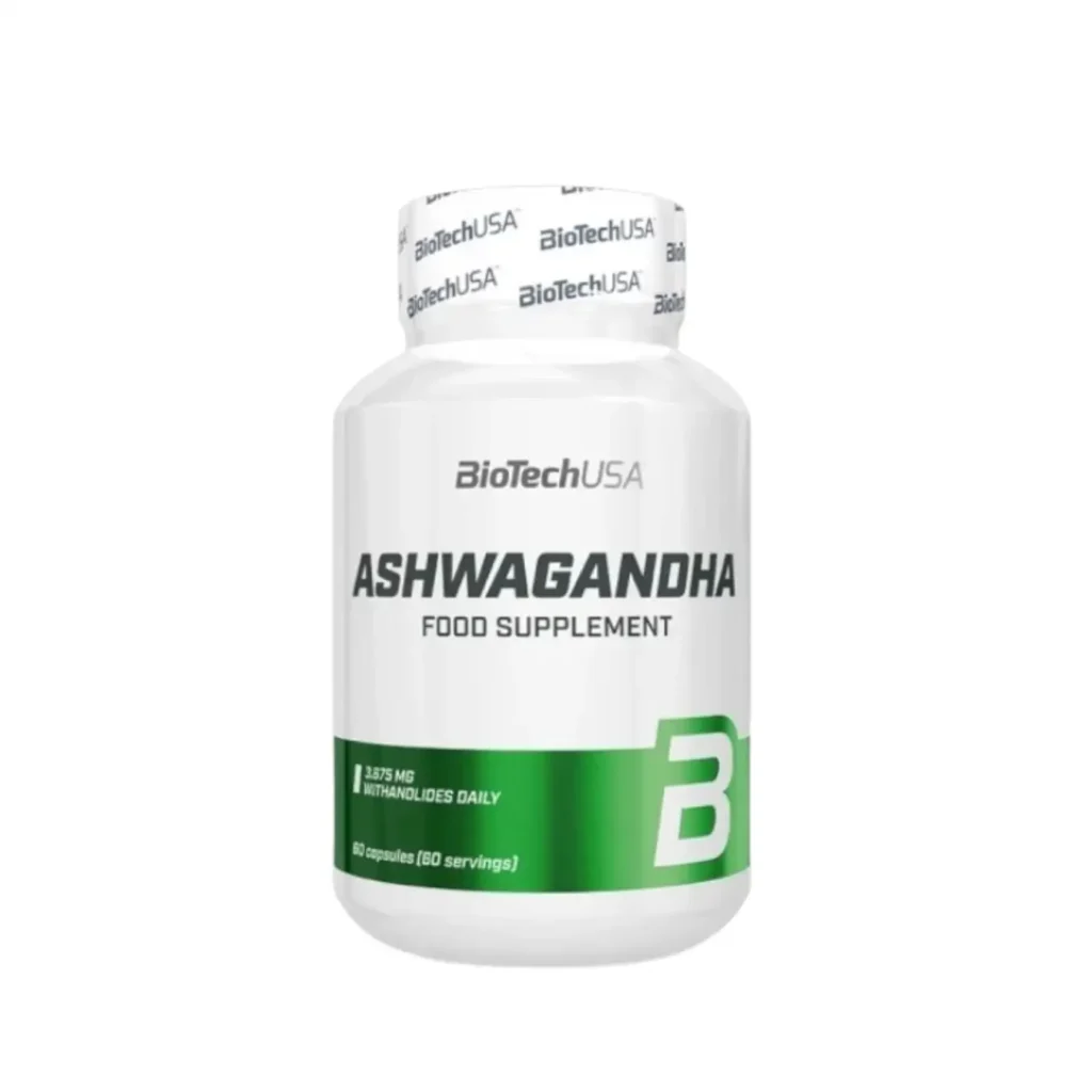 Ashwagandha Kapsule (Ašvaganda) 60 kapsula – BioTechUSA