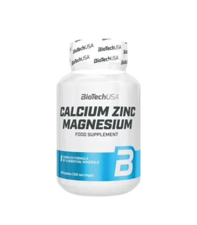 Calcium Zinc Magnesium 100 tableta – BioTechUSA