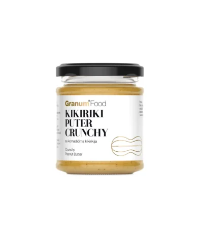 Kikiriki puter crunchy 170g – Granum