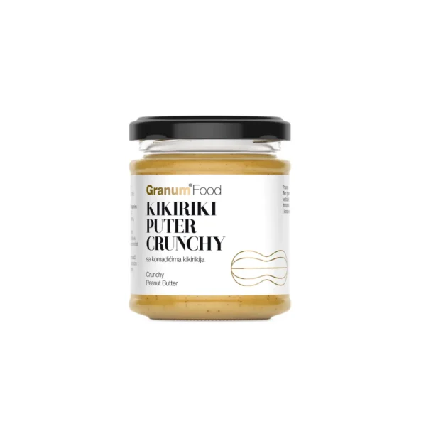 Kikiriki puter crunchy 170g – Granum