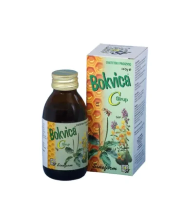 Bokvica sirup 140g – Sinefarm