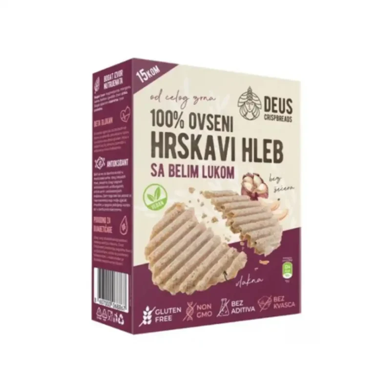 DEUS Galete ovsene sa beli luk 150g