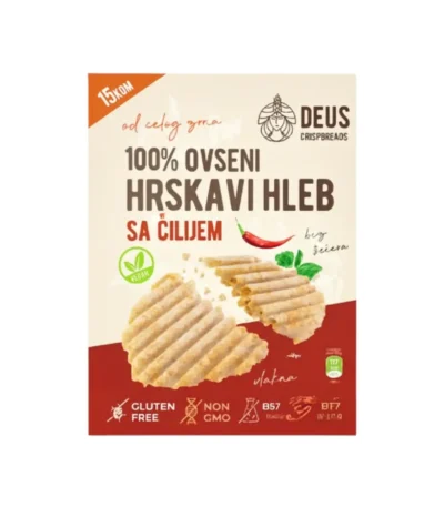 DEUS Galete ovsene sa čili 150g