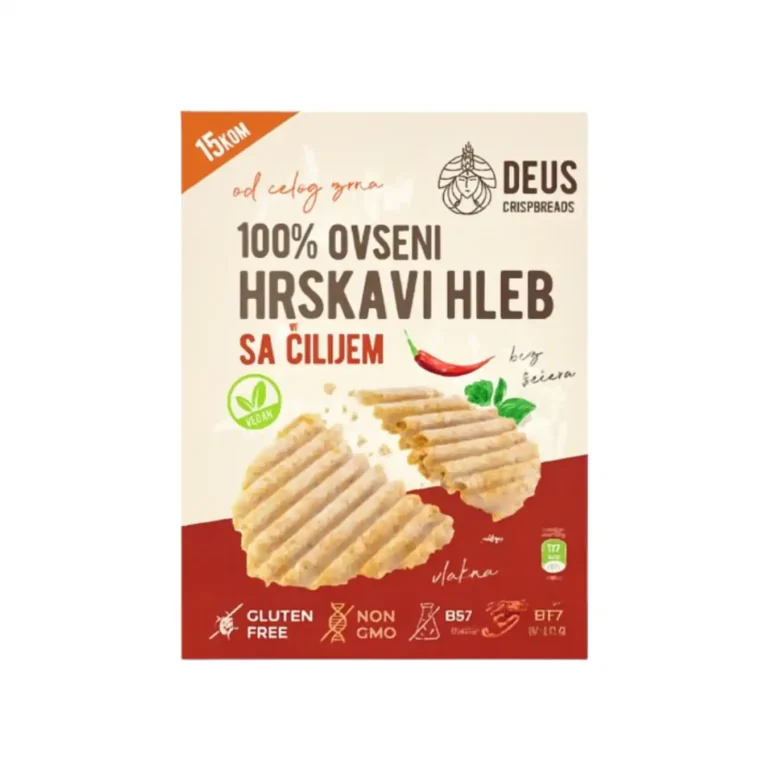 DEUS Galete ovsene sa čili 150g